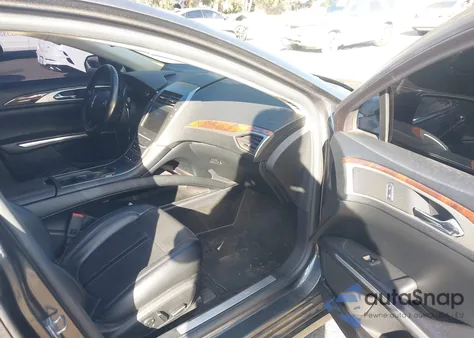 2016 Lincoln Mkz Hybrid from USA, damaged, VIN 3LN6L2LU9GR627717